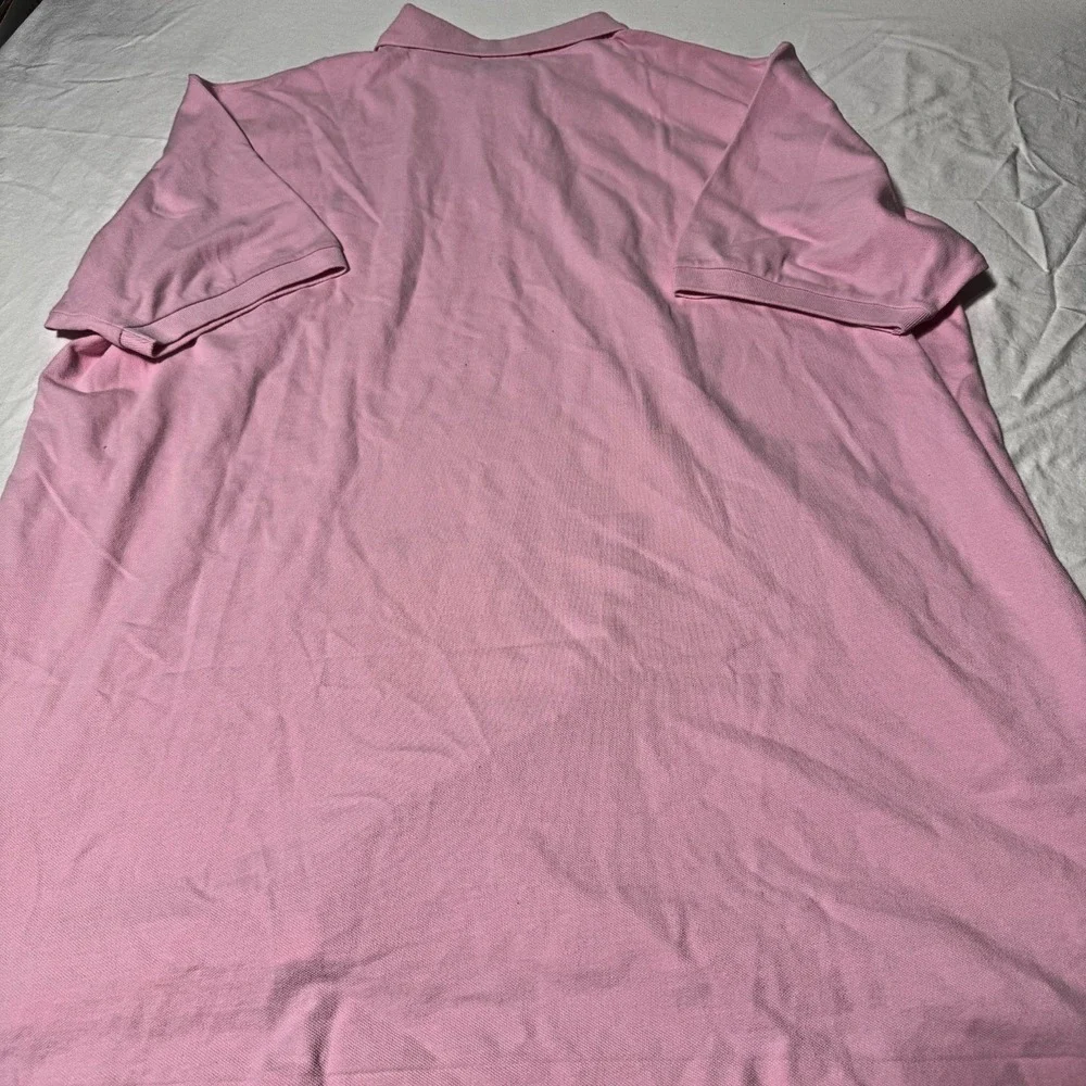 NEW Polo Ralph Lauren The Iconic Mesh Polo Shirt Men 4XLT Tall Pink